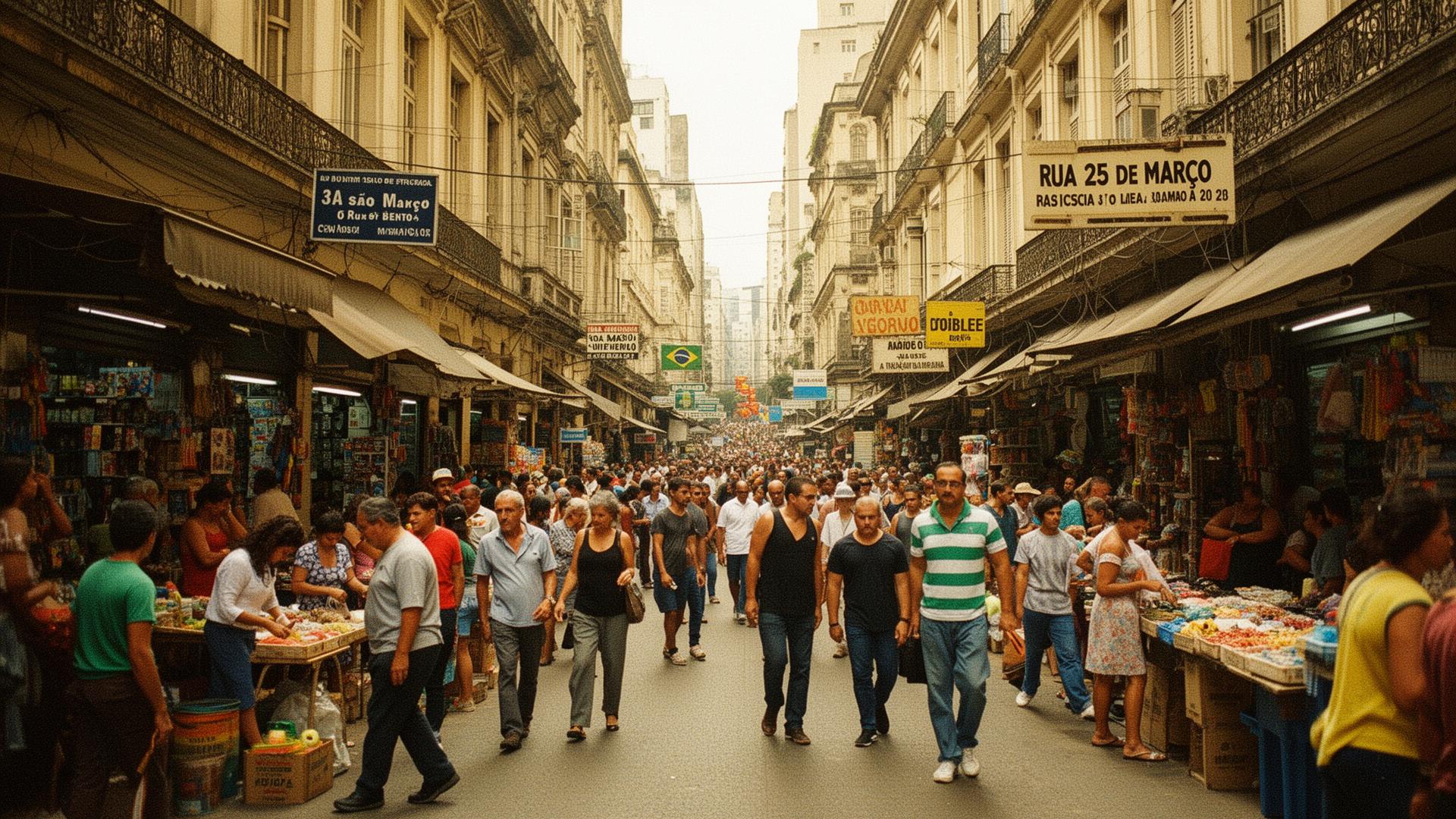 Vida urbana e comércio no Centro Histórico de São Paulo